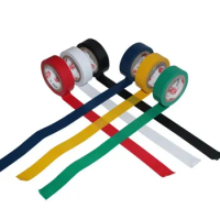 PVC Flame Retardant Wear-resistant Color Electrical Tape Waterproof Insulating Lead-free Waterproof Tape Black White