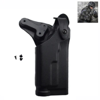 Tactical Gun Accessories HK USP Gun Holster With Flashlight Army Hunting Airsoft Belt Holster Fit For HK USP Pistol Right Hand