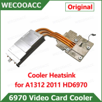 Original for Apple iMac 27" A1312 HD6970M HD6970 6970 Video Card Cooler Aluminum Heatsink Heat Sink kit