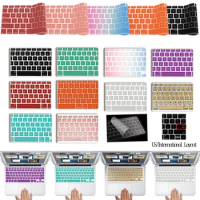 Keyboard Stickers for Apple Macbook Pro 16" A2141 / Macbook Pro 13" A2251/A2289 2020/A2338 (M1) 2020 Silicone Cover