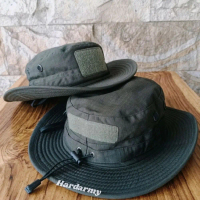 Terbaru// Topi Rimba Hijau Army// Topi Rimba Full kawat// Topi Rimba Tactical//