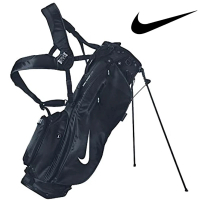 【NIKE GOLF】Nike Golf Sport Lite 超輕量高爾夫腳架袋 黑/白logo(NIKE GOLF)