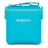 Igloo 11 Quart Tag Along Too Hard Side Cooler, Turquoise Blue