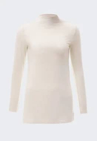 RiaMiranda Comfy Long Sleeve Top NEW-WHITE S