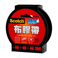 3M 思高牌 Scotch 2024D 黑色強力防水布膠帶 24mmx15Y