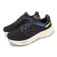 【NEW BALANCE】慢跑鞋 Fresh Foam X 1080 V13 2E 男鞋 寬楦 黑 藍 緩衝 運動鞋 NB(M1080M13-2E)