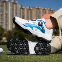 Men's Golf Shoes Men's and Women's Training Golf Shoes Track and Field Grass Walking Jogging Shoes Men's Golf Shoes Size 36-46