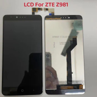 10 PCS/Lot Original Display For ZTE Zmax Pro Z981 LCD Display Touch Panel Screen Digitizer Full Asse