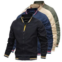 Men's Bomber Jacket Men Spring Casual Windbreaker Pilot Baseball Coat Army Men's Jackets Autumn Cargo Flight Jacket Male Clothes