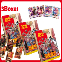 Wholesale LuckyCard New One Piece Collection Card Japanese Anime Table Game Battle Cards TCG Booster Box Children Birthday Gifts