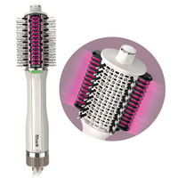 Shark SmoothStyle Heated Comb Straightener And Smoother Dual Mode Blow Dryer Brush Straightener For