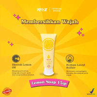 Kelly Facial Foam 15grm Original BPOM.na Dengan Ekstrak Lemon Oil & Sodium Lauryl Sulfate Untuk Memb