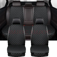 Pu Leather Car Seat Cover Cushion for TOYOTA Corolla Yaris Prius Vios Kluger Sequoia Rush Avalon Avanza Interior Accessories