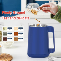 2024 New 500ml Large Capacity Coffee Grinder Household Portable Fine Powder Grinder Dry and Wet Dual-use Nut Spice Grinder