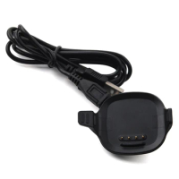 New USB Charger Dock Station Cradle Cable Line for Garmin Forerunner 10/15 GPS Watch