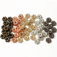 4MM 6MM 100/200PCS small beads CCB Beads Spacer Beads Seed Plastic Spacer Loose Beads DIY Jewelry Accessorie