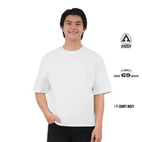 Aerostreet T Shirt Boxy Fit Zyro Broken White Man Tshirt Scuba FC1BA L