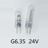 5PCS Industrial lighting G6.35 Bulb 24V 35W GY6.35 24V 50W Stage lighting Bulb G6.35 24V 100W halogen bulb G6.35 24V 150W