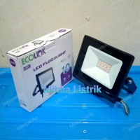 ECOLINK Lampu Tembak Sorot 10W Outdoor/ FloodLight Ecolink 10W IP65
