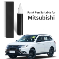 Paint Pen Suitable for Mitsubishi car Outlander Paint Fixer Pearl White Wing God Modification Eclipse Cross Special Car