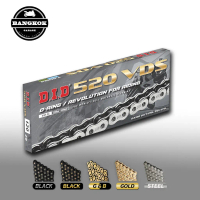 D.I.D โซ่รถจักรยานยนต์ 520 VDS 120 ZB (O-Ring)