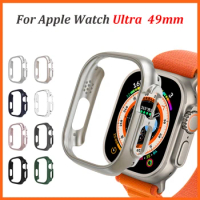 Case for Apple Watch Series 8 Ultra 49mm Protective Bumper Hard PC Matte Frame Protector Case for iwatch Series 8 Cover