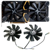 NEW 100MM 4PIN GAA8S2U RX 5600 5700 5700 XT GPU Fan，For Dataland Radeon RX 5700 XT 5700 5600 XT 5500 Graphics card cooling fan
