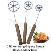 Cetakan Kembang Goyang Motif Bunga Diameter 6 cm, 7cm, 9cm
