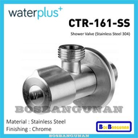 Stop Kran WATERPLUS CTR 161 SS/ Stop Valve Stainless Steel WATERPLUS CTR-161-SS / Stop Kran Stainles
