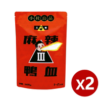 【小杜良品 】 三級麻辣鴨血(600g/包) X2