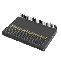 Hot-Factory Direct Sms gateway 2024 SK device 32 Ports 256 Sims 4G LTE Gsm Voice and Bulk Sms Modem Multi Slot Modem