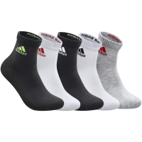adidas 愛迪達 P1高機能短筒運動襪 3入組-羽球襪/籃球襪/機能襪