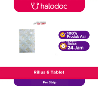 Rillus 6 Tablet - Supelemen kesehatan untuk pencernaan Probiotik
