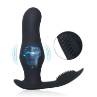 Propinkup Gary Anal Plug Remote Control 360° Rotatable 10 Vibrating Butt Plug Prostate Massager