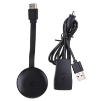 5G/2.4G WiFi Display Dongle HDMI-compatible TV Stick Chromecast 4K Ultra High Definition Screen Mirroring TV Receiver