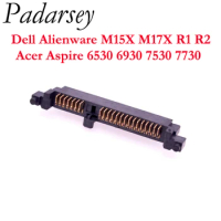 Pardarsey New SATA Hard Drive Connector IDE HDD Interposer Adapter for Dell Alienware M15X M17X R1 R2 Acer 6530 6930 7530 7730