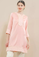 Chanira Festive Collection Chanira Festive Zoya Tunic - Peach