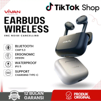 TWS Earphone Earbuds Bluetooth ENC Vivan Life 110 Original Bergaransi