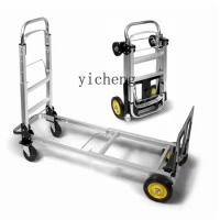 Zc Multi-Functional Aluminum Alloy Platform Trolley Truck Trolley Foldable and Portable Trailer