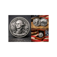 Washington-themed 1 oz silver coin