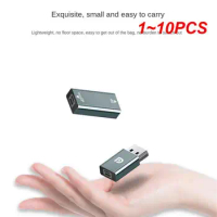 1~10PCS Aluminum 4K Displayport Mini DP to HDMI-compatible Adapter 4K @60Hz 1080P Female To Male For PC Laptop Projector