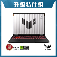 ASUS FA608WV 16吋2.5K電競特仕筆電 (Ryzen AI 9 HX370/RTX4060 8G滿血版/16GB*2/1TB+1TB/御鐵灰/TUF Gaming A16)