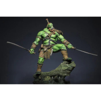 1/18 Scale Unpainted Resin Figure Orc Warrior (base included) GK figure