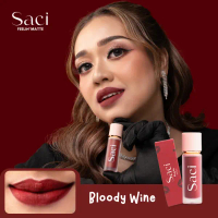 Saci Feelin' Matte Lip Cream Bloody Wine l Matte Finish 5g