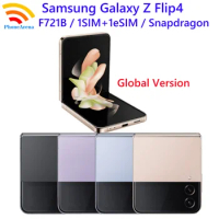 Samsung Galaxy Z Flip4 Z Flip 4 5G F721B Global Version 6.7" RAM 8GB ROM 128/256GB NFC Snapdragon Foldable 95% New Cell Phone