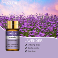 PHATOIL 5ml Lavender Essential Oil for Aroma Candles Making Spa Massage Humidifier Bath Jasmine Eucalyptus Vanilla Peppermint