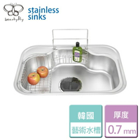 【傑泰牌】JT-KS740F-ENZIK 韓國藝術水槽(壓花)-本商品不含安裝