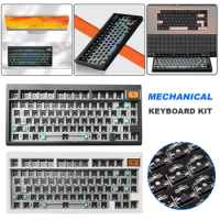 GMK81 RGB Mechanical Keyboard Kit Customized DIY Mechanical Keyboard Kit Wired Keyboard Compact Backlit Keyboard for MAC Windows