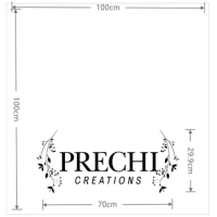 1m x 1m Print Logo TableCloth Mini Polyester Table Cover