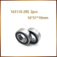163110-2RS 163110 ball bearing 16x31x10mm 163110 2RS bike axis repair bearing unstandard 6002-2RS